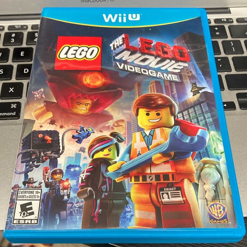 Lego Blue Wii U Video Game Case